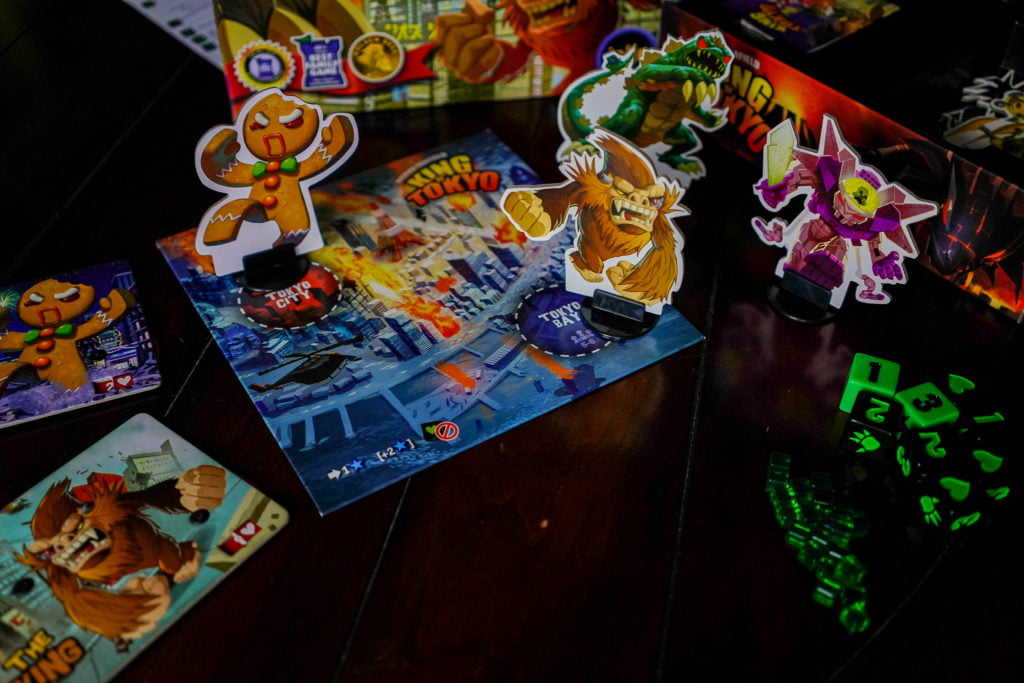 King of Tokyo board game for children