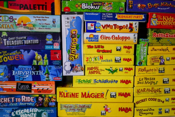 Kids board game collection